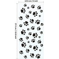 thumbnail image 2 of Pet Paw Print Cone Cellophane Bags Heat Sealable Treat Candy Bags Dog Gift Bags Cat Treat Bags (100 Pieces), 2 of 8