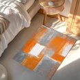 thumbnail image 5 of Orange Grey Abstract Door Mat Vintage Modern Non Slip Absorbent Entrance Mat Washable Low Profile Indoor Doormat for Front Door Entryway Entry 18"x30", 5 of 9