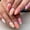 D, variant on French Fake Nails 24PCS Yellow Coffin Press On Nails with Glue Glitter Flower Design Acrylic Nail Tips for Women Daily Wear