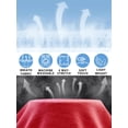 thumbnail image 4 of Camiseta sin mangas TACVASEN para hombre, algodón, transpirable, color rojo, talla M, 4 of 6