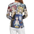 thumbnail image 4 of Fairy Tail Women’s Pajama Top 3D Digital Print Sleepwear Trendy Crewneck Pullovers Long Sleeve Shirts 4XL, 4 of 8