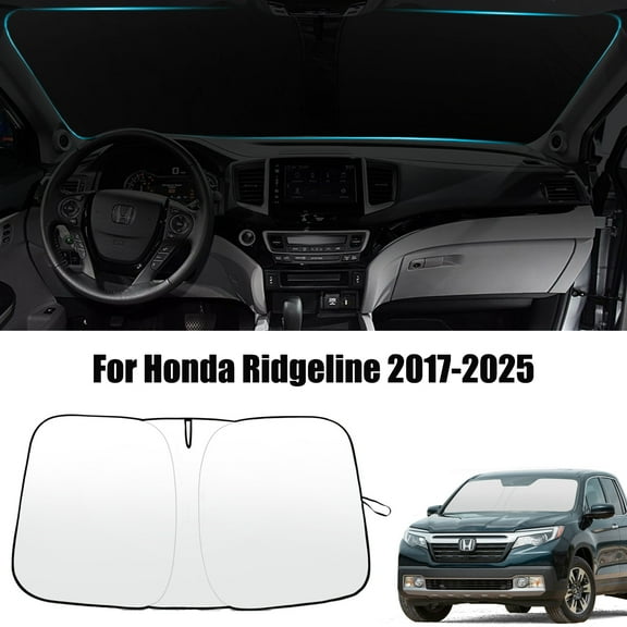 Custom For Honda Ridgeline 2017-2025 Car Front Windshield Sun Shade UV Block Cover
