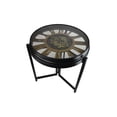 thumbnail image 4 of 21" Round Table With Moving Gear Clock, 4 of 6