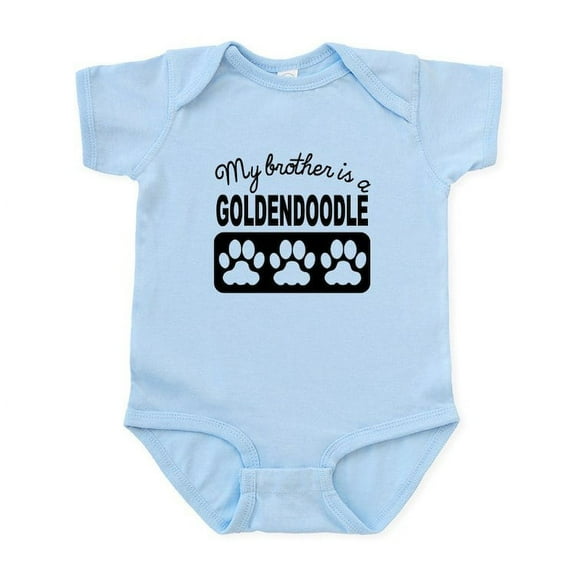 CafePress - My Brother Is A Goldendoodle Body Suit - Baby Light Bodysuit, Size Newborn - 24 Months