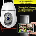 thumbnail image 4 of Cámara de seguridad inteligente Pisexur Electronics para hombres, cámara wifi HD de 1080p, wifi 5G y 2.4G con visión nocturna, audio bidireccional, detección de movimiento y almacenamiento de tarjeta, 4 of 9