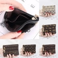 thumbnail image 3 of PU Leather Women Zip Coin Wallet Keychain Card Cash Holder JJ, 3 of 8