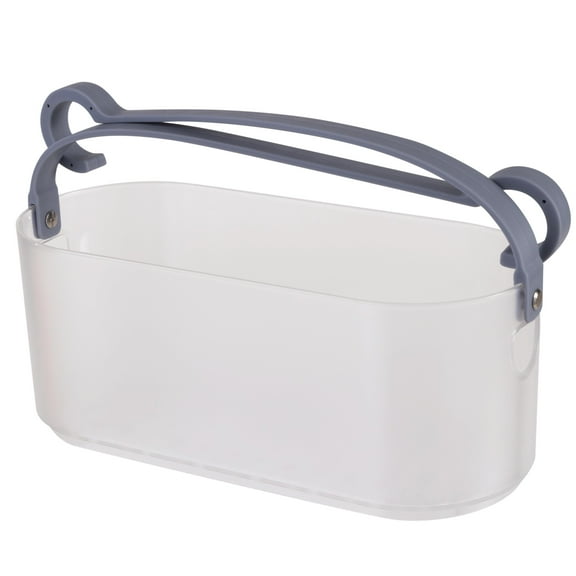 Bath Bliss Plastic 2 Way Deluxe Shower Caddy in Clear