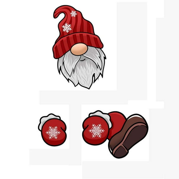 Zmeidao Christmas Gnome Fence Peeker Decoration Peeking Garden Yard Decorations, Xmas Outdoor Garden Fence Sign Ornament for Christmas Holiday Patio Home Decor