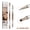 Natural Coffee, variant on 2-in-1 Dual Ended Microblading Pen & Freck le Stamp,15° Tip for Natural Lifelike Freck le Makeup,Long-Lasting Quick Dry Smudge-Proof Fake Freck Pen