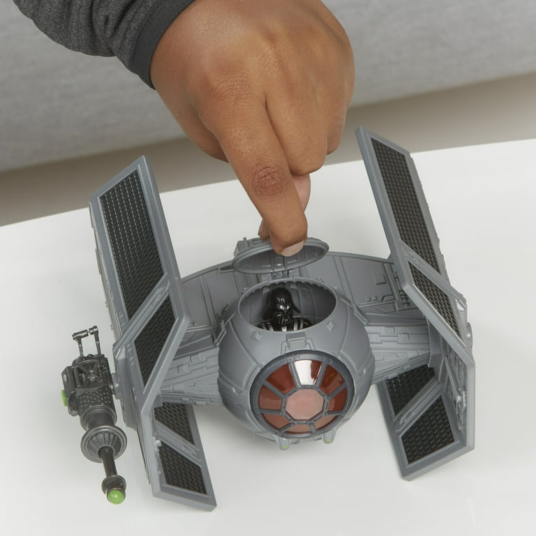 darth vader on tie fighter