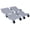 Gray 5, variant on , Car Dolly, Heavy Duty Wheel Dolly,4 Tire Wheel Dolly Car Stakes 6000lbs Capacity, Gray ,Metal ,