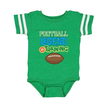 

Inktastic Football Legend In Training Gift Baby Boy Bodysuit