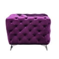 thumbnail image 2 of ACME Atronia Chair in Purple Fabric, 2 of 4