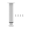 thumbnail image 1 of Pata de metal ajustable para muebles, patas de gabinete, robusta, estable, antideslizante, resistente 25 cm a 42 cm, 1 of 9