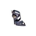 thumbnail image 1 of SANDALIAS TACONES VESTIR LEON DAMA MUJER AZUL MARINO TEXTIL 3231 LEON 3231, 1 of 3