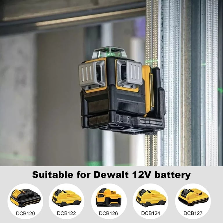 DIYtoolifz 4D 4x360° Green Laser Level – 16-Line Self-Leveling, Compatible With DeWalt 20V Battery, Remote Control, Indoor Use (Battery Not Included)