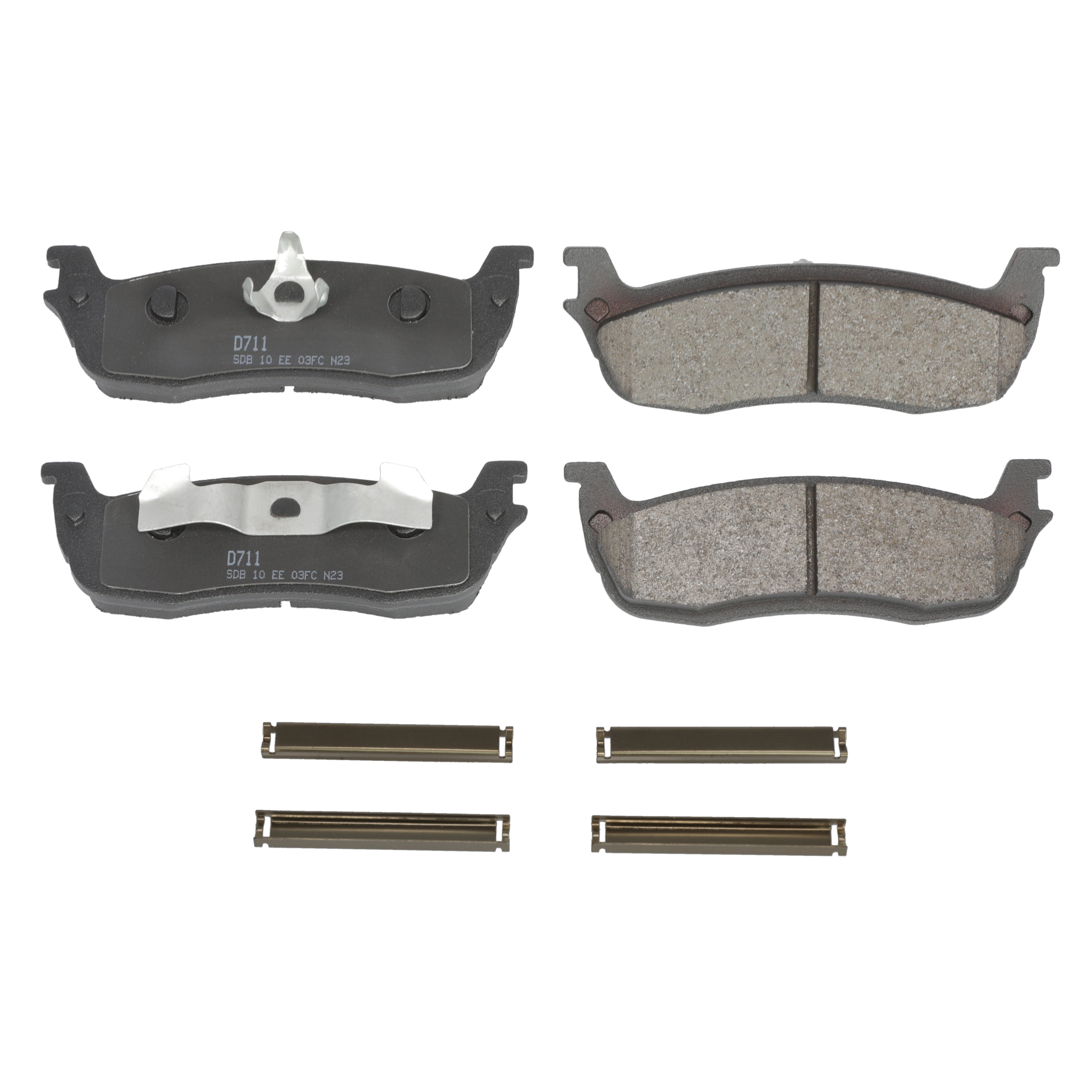 Winstop Brake Pad Set, Rear WS.0711.0.M, Ford Expedition 1998