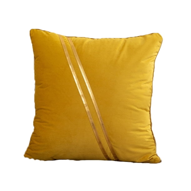 Funda de almohada suave y cómoda de almohada de felpa familiar sencilla