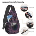 thumbnail image 4 of ZICANCN Mandala Pattern Crossbody Sling Bag for Men Women - Casual Shoulder Backpacks for Travel Sport Climbing Runners Daypack, 4 of 9