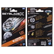 Beyblade X Sterling Wolf 3-80FB UX Starter Pack Set with Stamina Battling Top & Launcher, Ages 8+
