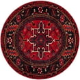 thumbnail image 2 of Safavieh Vintage Hamadan Dania Oriental Area Rug, Red/Multi, 6'7" x 6'7" Round, 2 of 8