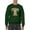 Forest Green, variant on Texas B League Sport Style Sweatshirt Men -Image by Shutterstock, Male 4X-Large