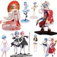 thumbnail image 2 of Re:ZERO Start Life in Another World Figura de anime, Rem et Ram Oirandouchuu, Chica sexy, Juguetes de acción de PVC, Regalo de mantequilla, Adultosin caja norte zhangmengya unisex, 2 of 2
