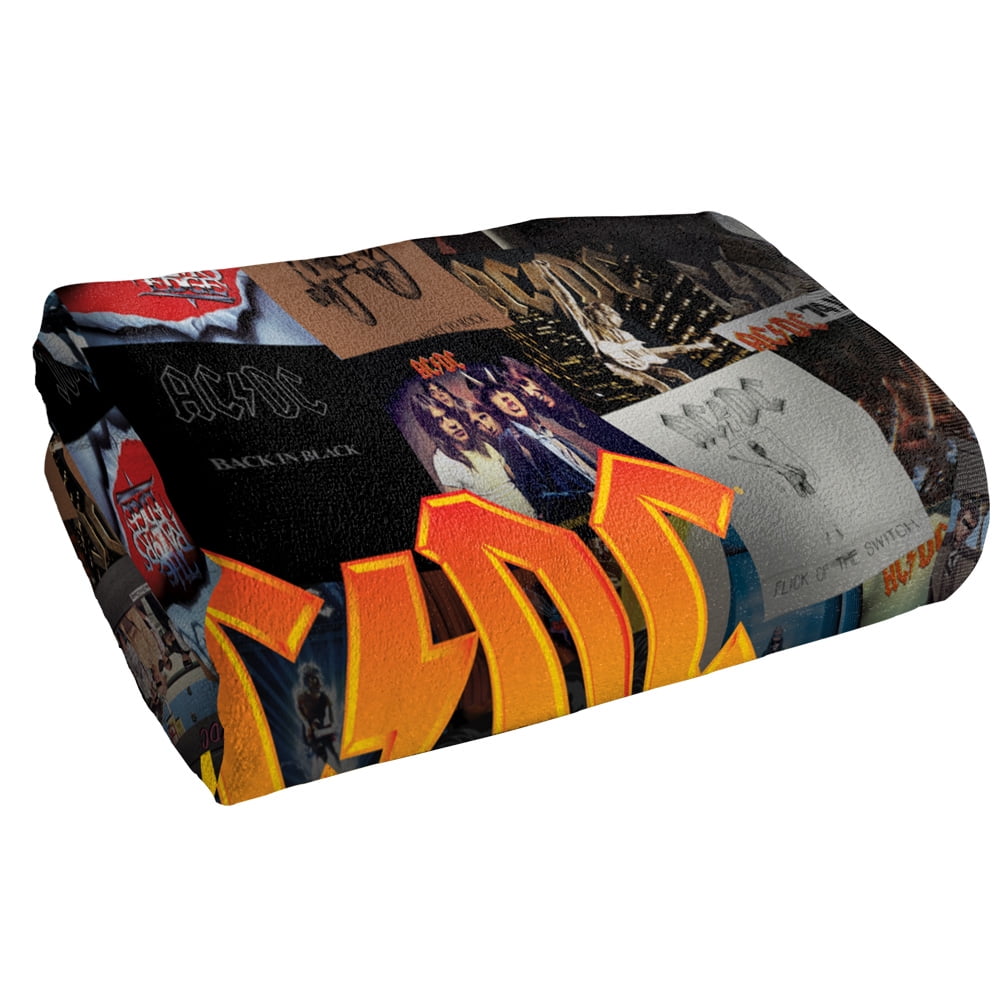ACDC Albums Officially Licensed Beach Towel 30' X 60'