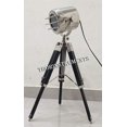 thumbnail image 4 of Vintage Spotlight Black Tripod Table Lamp Home & Office Decor, 4 of 5