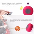 thumbnail image 6 of Waterproof Bluetooth Shower Speaker with Suction Cup and Build-in Mic Speakerphone, 6 of 7
