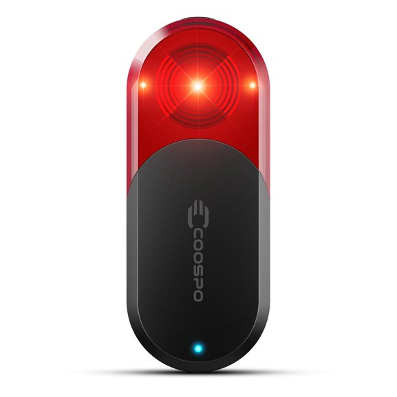 Luz trasera con radar para bicicleta CooSpo TR70, alcance de 140 m, batería de 40 h