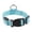 Blue, variant on Qocolcyl USB Rechargeable LED Light Up Dog Collar, 3 Modes High Visibility Illuminated Collar, Adjustable Waterproof Glowing Safety Collar For Night Walking Small Medium Large Dogs 3 Colors Available
