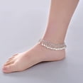 thumbnail image 6 of SmartBy Adjustable Extended Chain Women Anklet Lightweight Personality Bell Tassel Anklet Jewelry Gift, 6 of 7