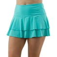 thumbnail image 2 of Fila Women`s Essentials Tiered Ruffle Tennis Skort (  MEDIUM Blue Radiance  ), 2 of 6