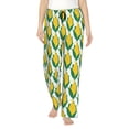 thumbnail image 1 of Balery Corn Cob Pantalones de pijama para mujer, pijamas ultraligeros, pantalones de estar por casa-Large, 1 of 6