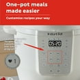 thumbnail image 4 of Instant Pot 6Qt RIO Chef Series 7-in-1 Multi-Cooker, Pressure Cooker, Slow Cook, & More, Sea Salt, 4 of 12