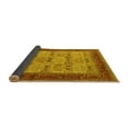 thumbnail image 2 of Ahgly Company Indoor Rectangle Oriental Yellow Industrial Area Rugs, 2' x 5', 2 of 4