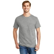 Hanes Tagless 100% Cotton T-Shirt with Pocket