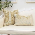 thumbnail image 4 of Funda de almohada Alerfa Maple Leaf Beige, 30 x 50 cm, rectangular, 4 of 7