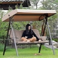 thumbnail image 1 of Replacement Roof Garden Swing Universal Swing Roof Cover,191 X 120 Cm, 1 of 1