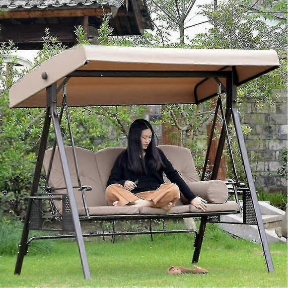 Replacement Roof Garden Swing Universal Swing Roof Cover,191 X 120 Cm