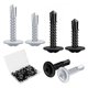 thumbnail image 1 of Tornillos de Metal Autorroscantes, Juego Acero Inoxidable 120P Autoperforantes Cabeza Surtidos para Paneles Yeso Madera, 1 of 6