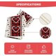 thumbnail image 5 of Camino de mesa Mode Buffalo Plaid Love Hearts para San Valentín, decoración de mesa de comedor de temporada para fiestas en interiores, 33 x 183 cm, 5 of 5