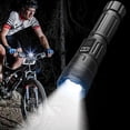 thumbnail image 4 of Outdoor Flashlight USB Rechargeable | Telescopic White LED Torch | Built-in Lithium Battery | High Lumen Strong Light | Adjustable Focus | Rugged Durable | Portable Camping Hiking Gear | Includes, 4 of 9