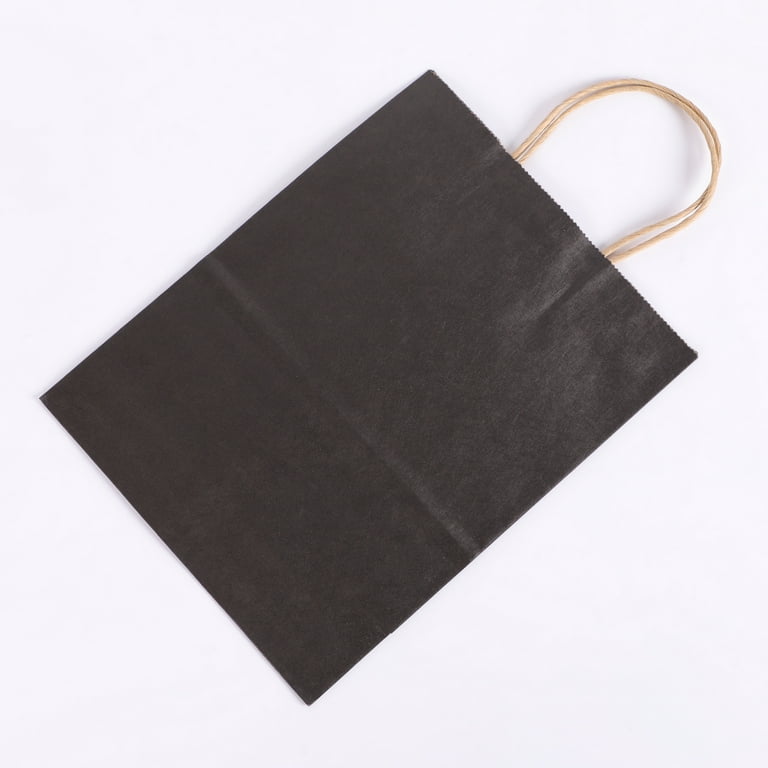 Small Wholesale Black Paper Shopping Bags