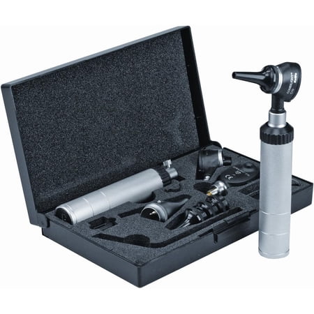 KaWe COMBILIGHT C10/EUROLIGHT E10 Ophthalmoscope/Otoscope Basic Kit, Includes Spare Bulb and Case