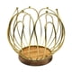 thumbnail image 3 of Cesta para cápsulas de café con forma de capullo de flor compacta para almacenar cápsulas de café Oro, 3 of 9