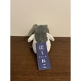 thumbnail image 2 of Stuffed Animal Cute Grey and White Cat Plush, 2 of 6