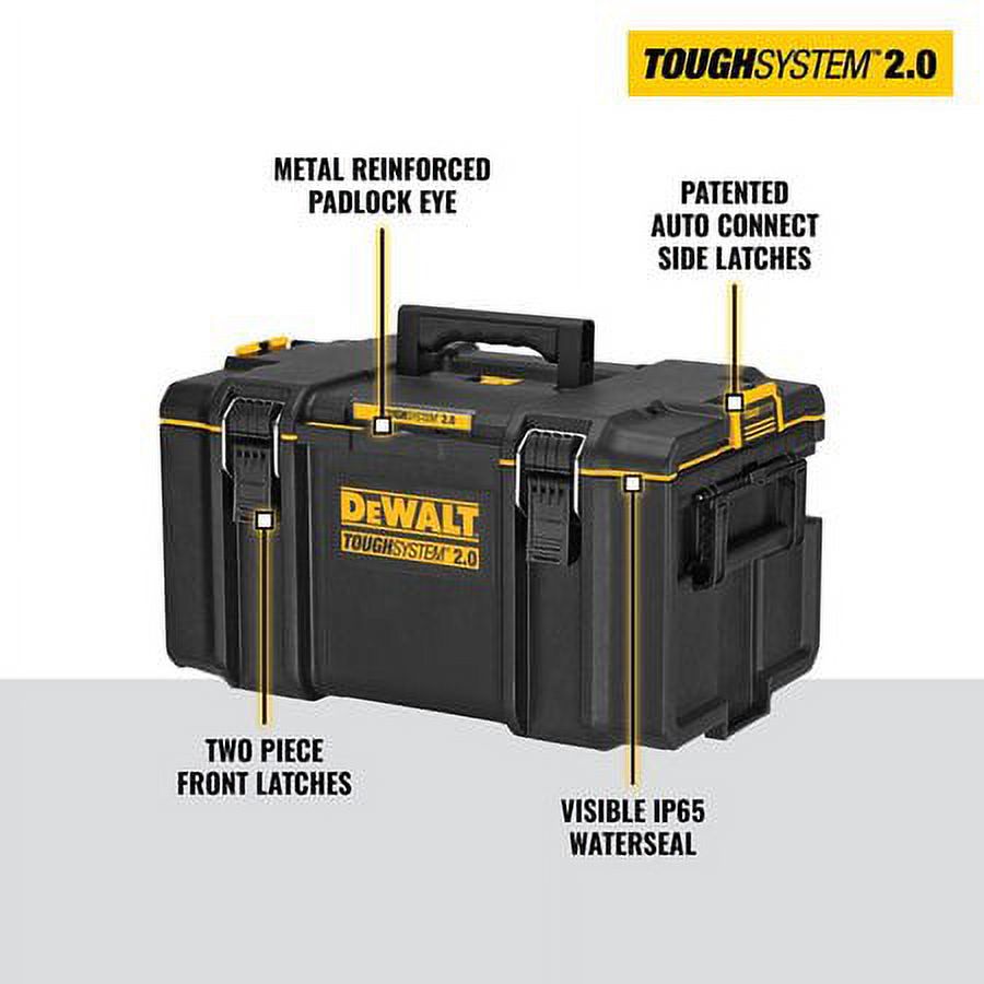 DEWALT-DWST08300 Toughsystem 2.0 Tool Box DS300 Large
