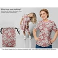 thumbnail image 5 of oneOone Rayon Light Pink Fabric Floral Retro Fabric For Sewing Printed Craft Fabric By The Yard 56 Inch Wide, 5 of 5
